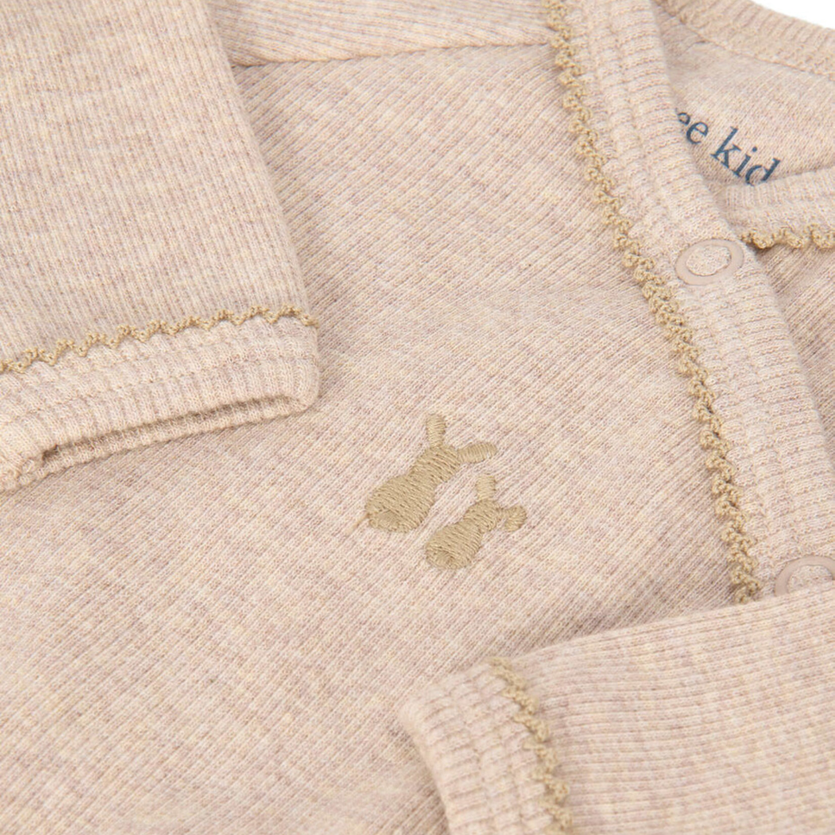 Poetree kids Baby suit teddy rib camel