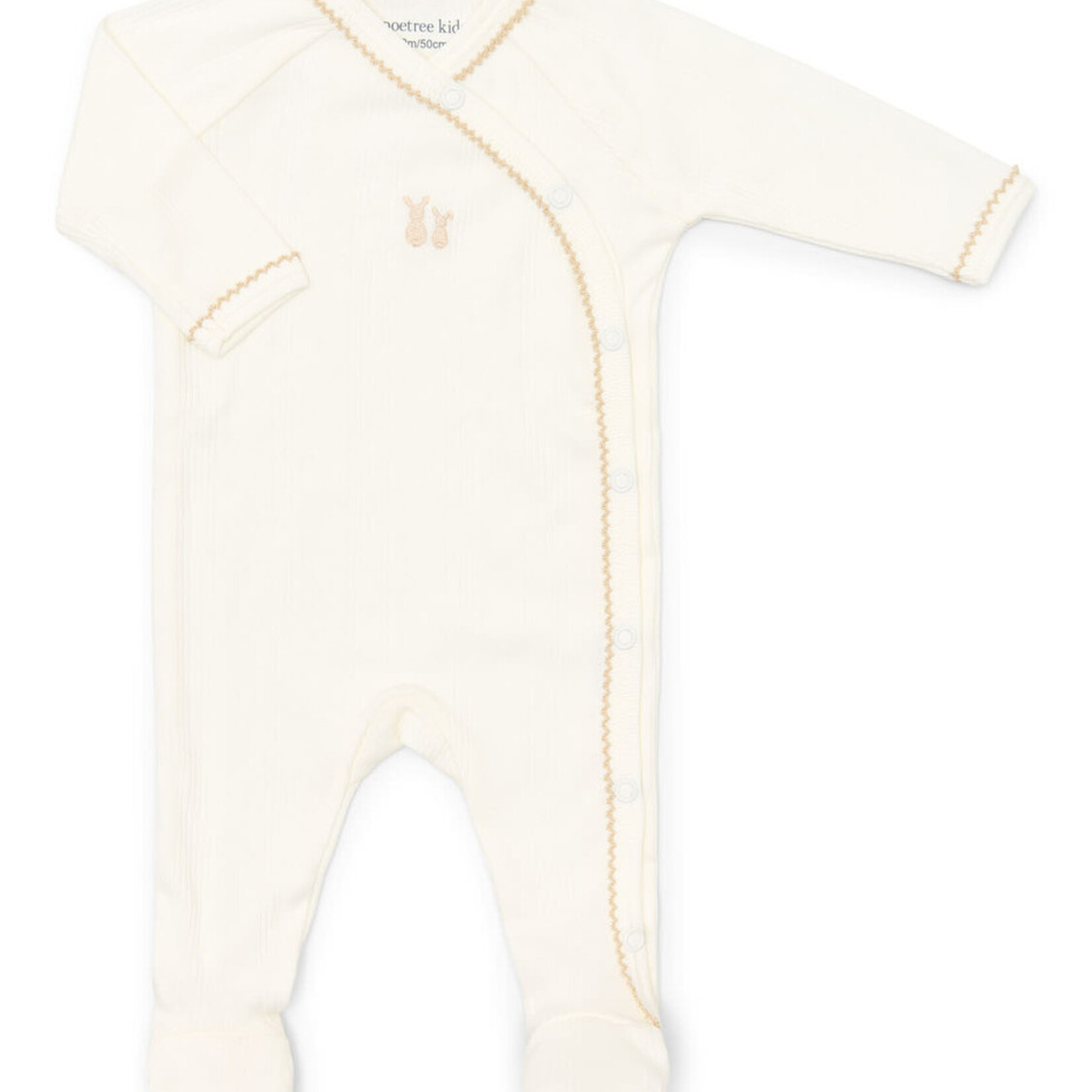 Poetree kids Ensemble bébé Teddy côtelé crème