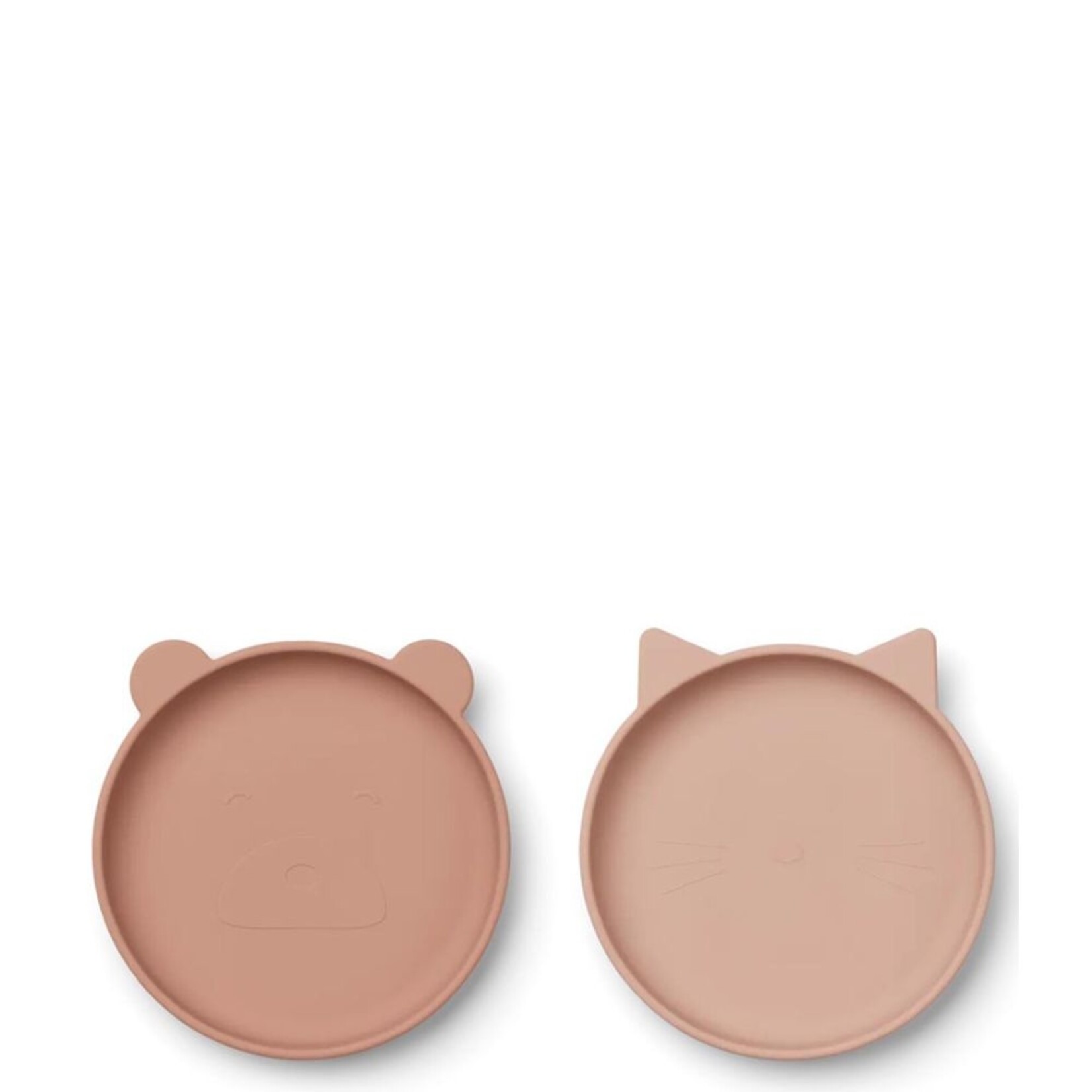 Liewood Olivia plate 2-pack | rose mix