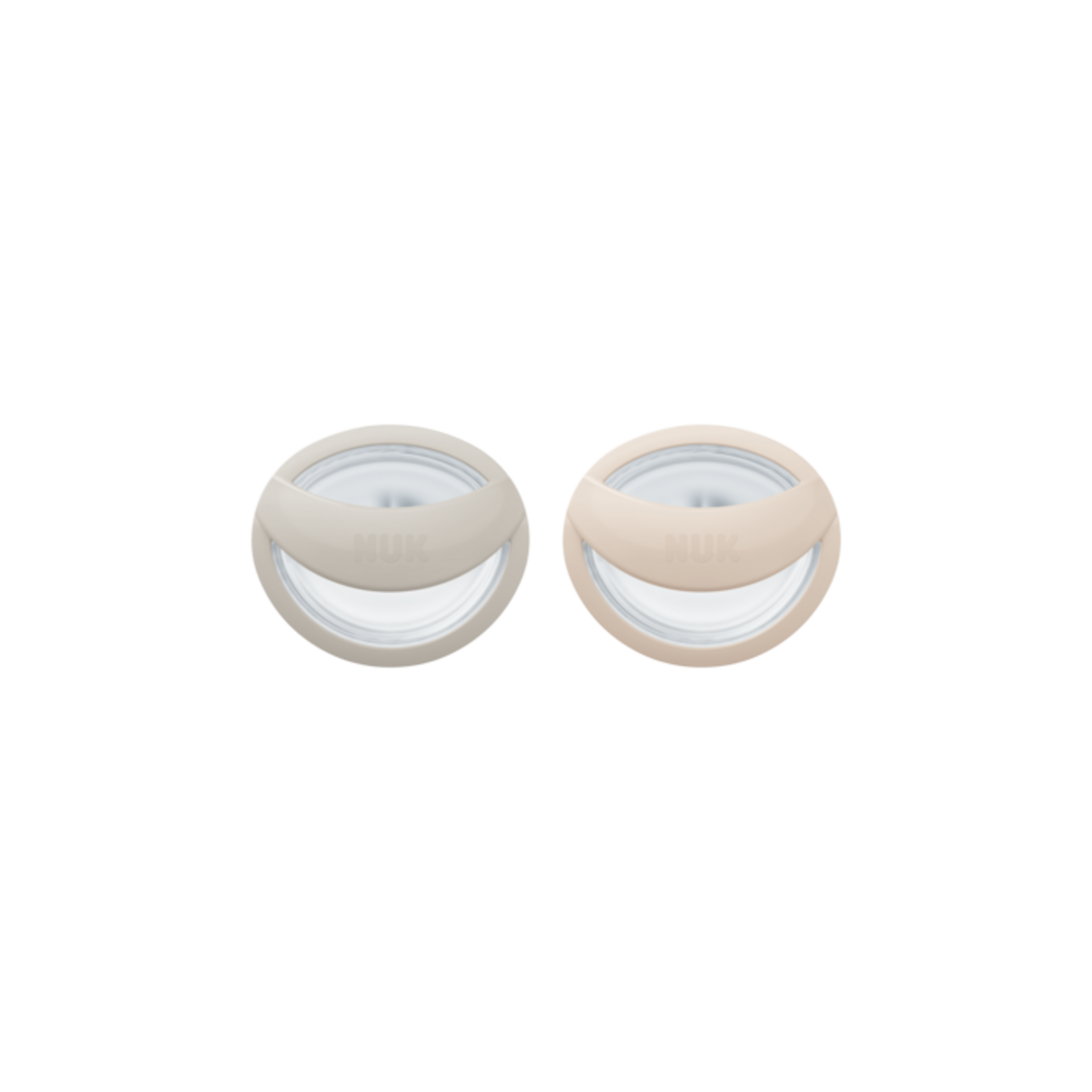 NUK Mommyfeel skin-like pacifiers silicone 2P