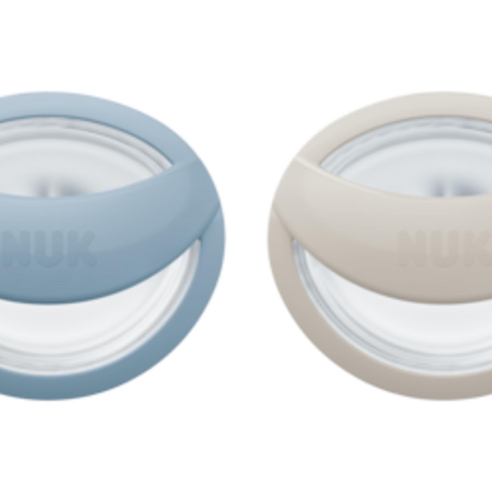 NUK Mommyfeel skin-like pacifiers silicone 2P