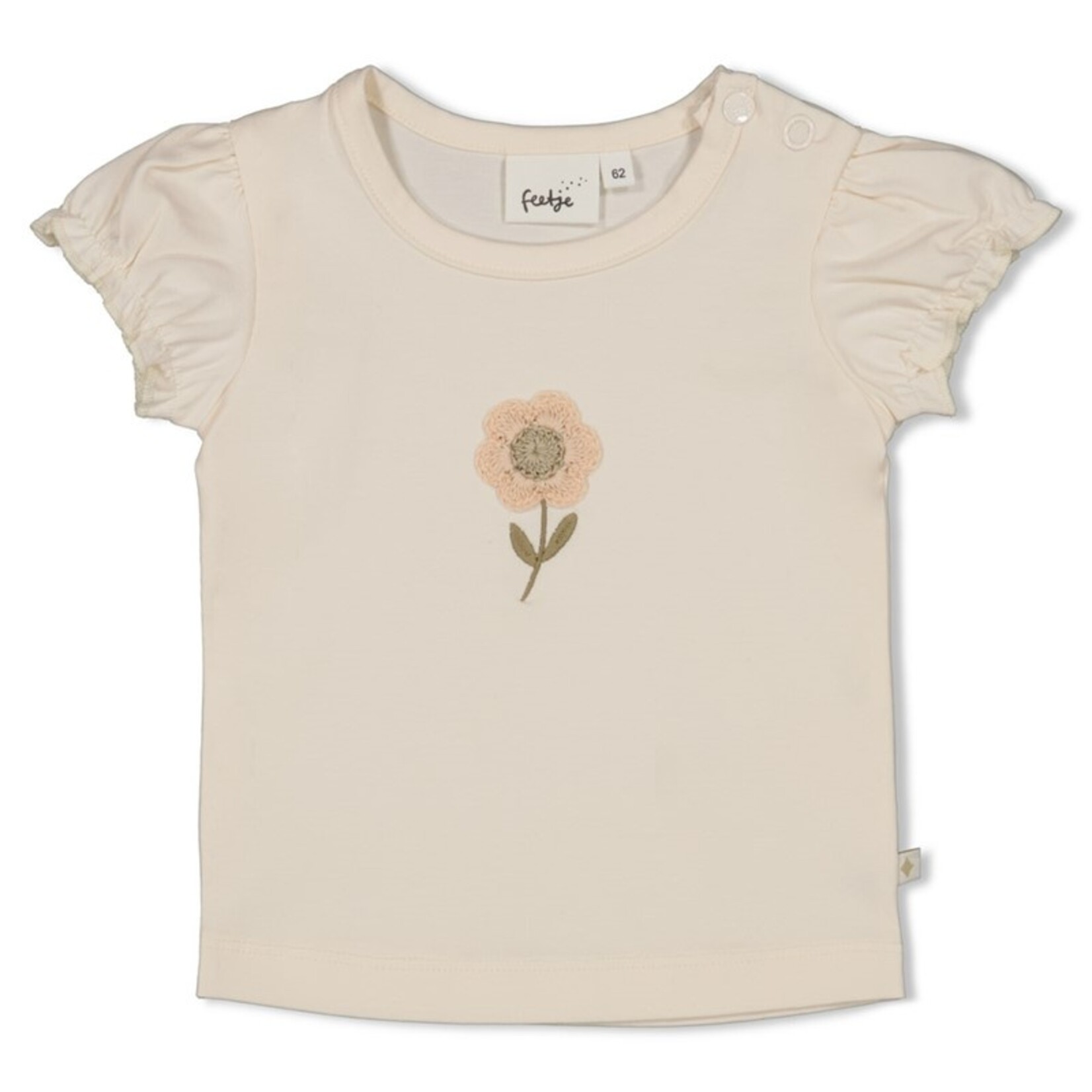 Feetje T-shirt à fleurs au crochet | Laissez vos rêves s'épanouir