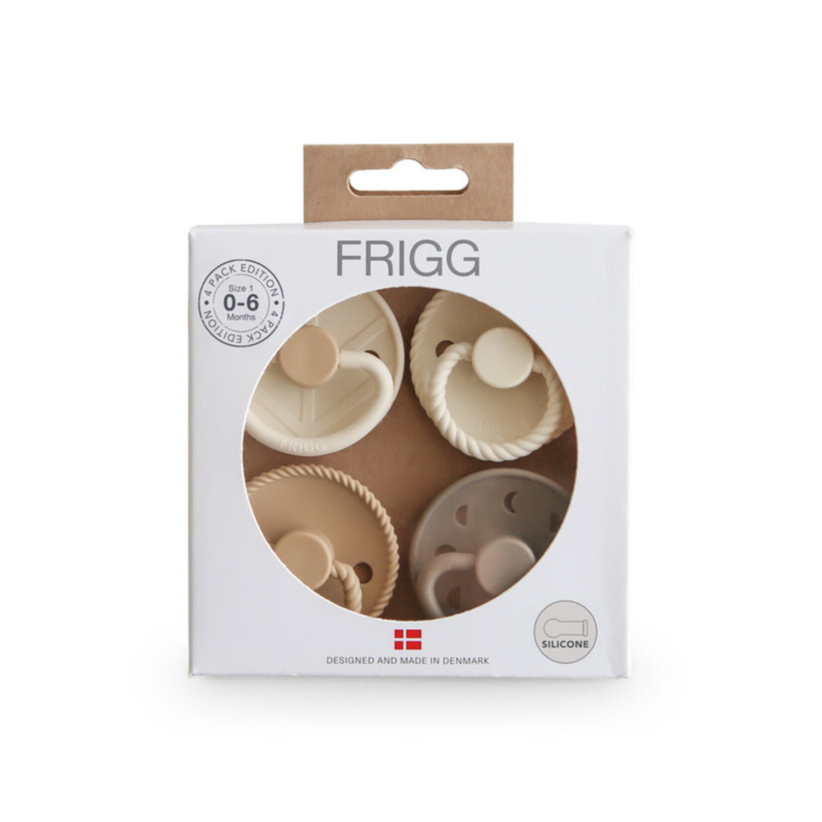 Frigg Fopspenen 4-pack | crystal sparkle
