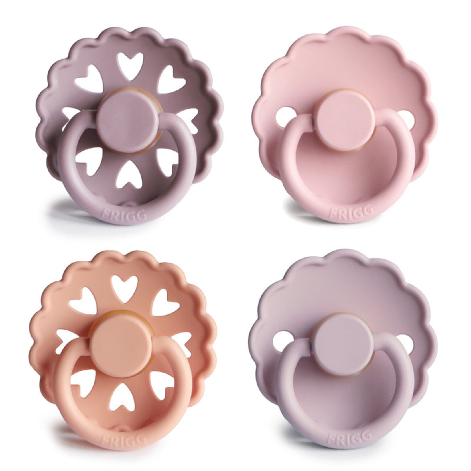 Frigg Fopspenen 4-pack | sunset bliss