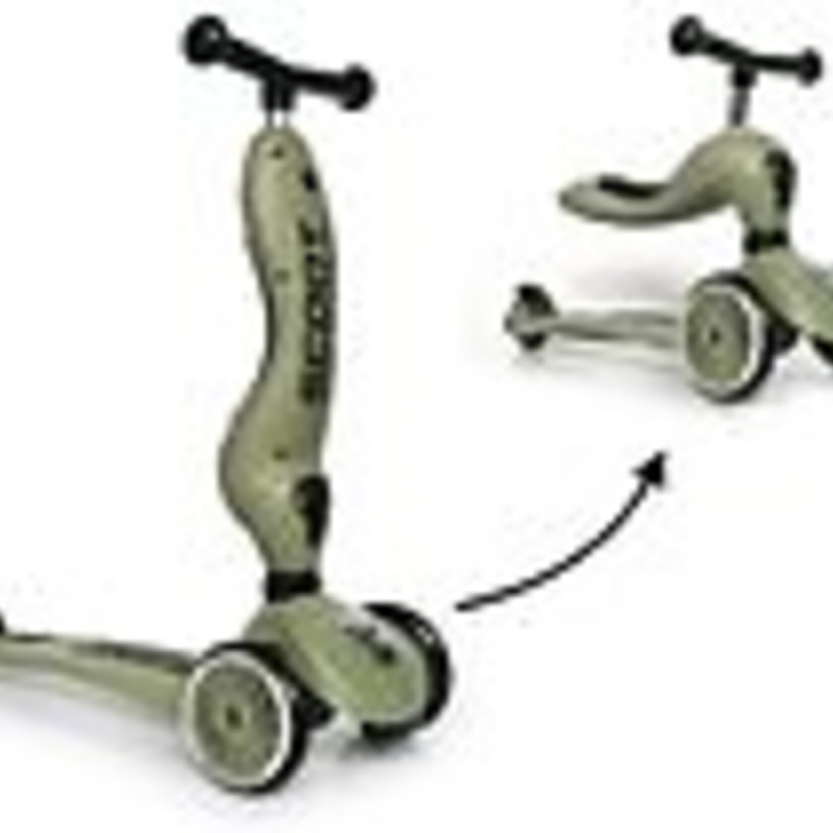 Scoot and Ride Highwaykick balance bike and scooter 2-in-1
