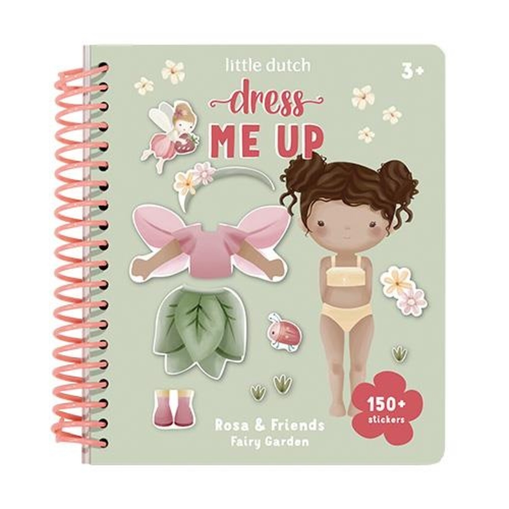 Little Dutch Aankleed- en stickerboek fairy garden