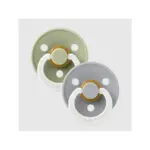 Bibs Bibs duo symmetrische fopspenen | glow sage/cloud