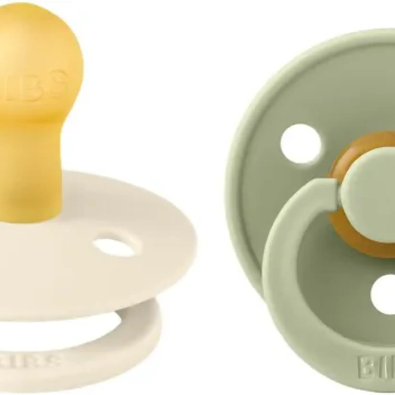 Bibs Bibs duo fopspenen | sage/ivory