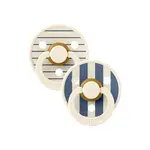 Bibs Bibs duo fopspenen STUDIO | pin steel blue