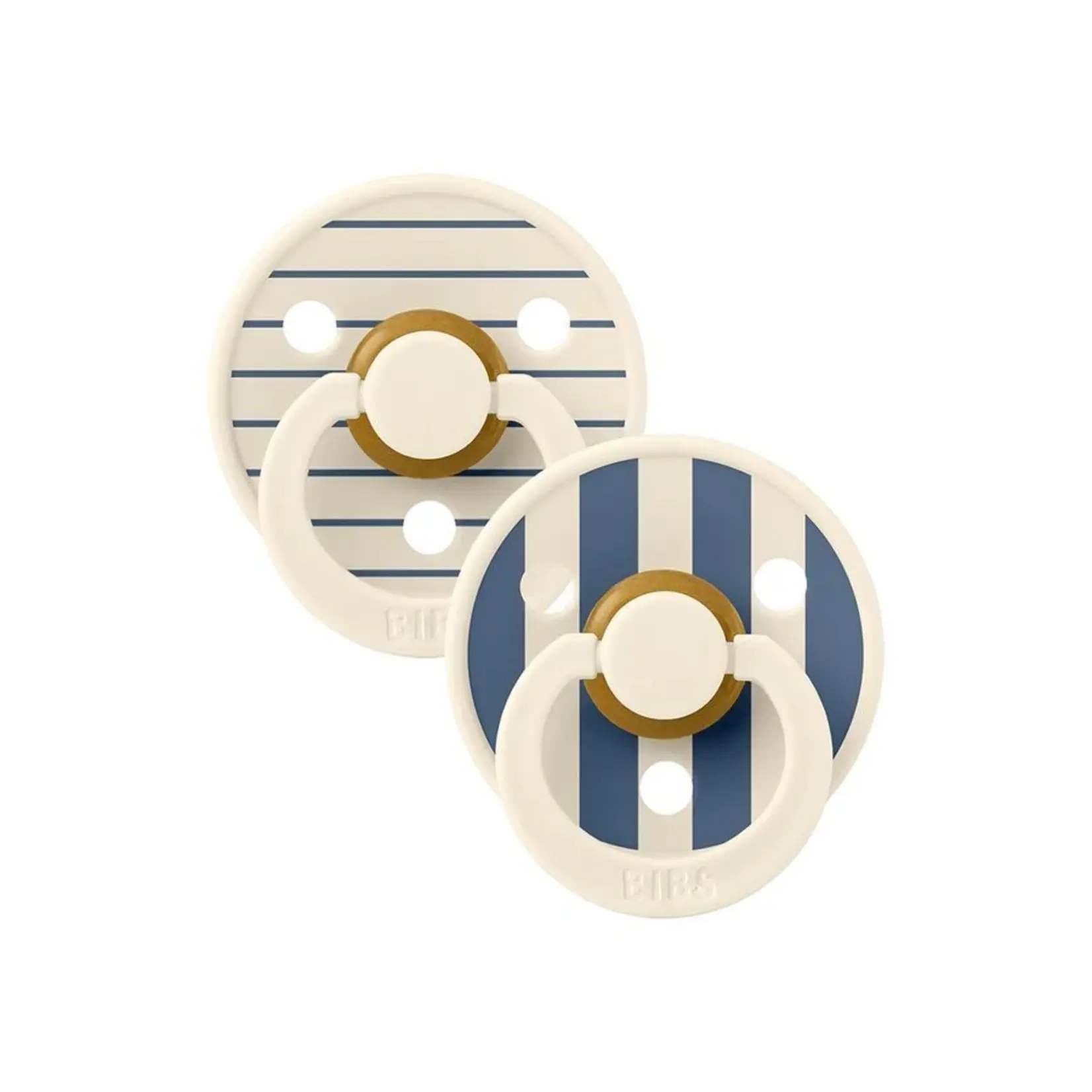 Bibs Bibs duo pacifiers STUDIO | pin steel blue