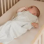 Puckababy Puckababy slaapzak piep | green stripes