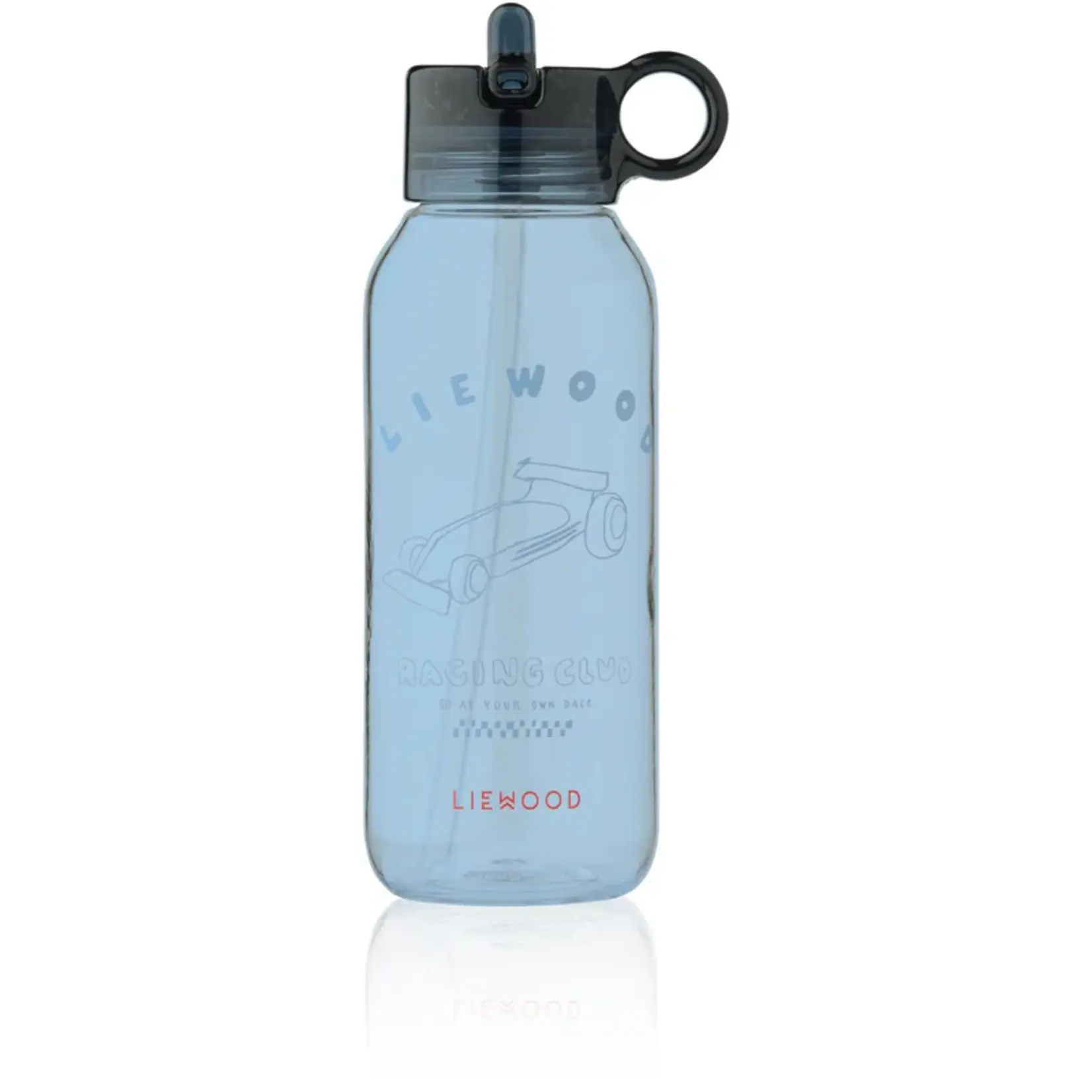 Liewood Yang tritan water bottle | race cars