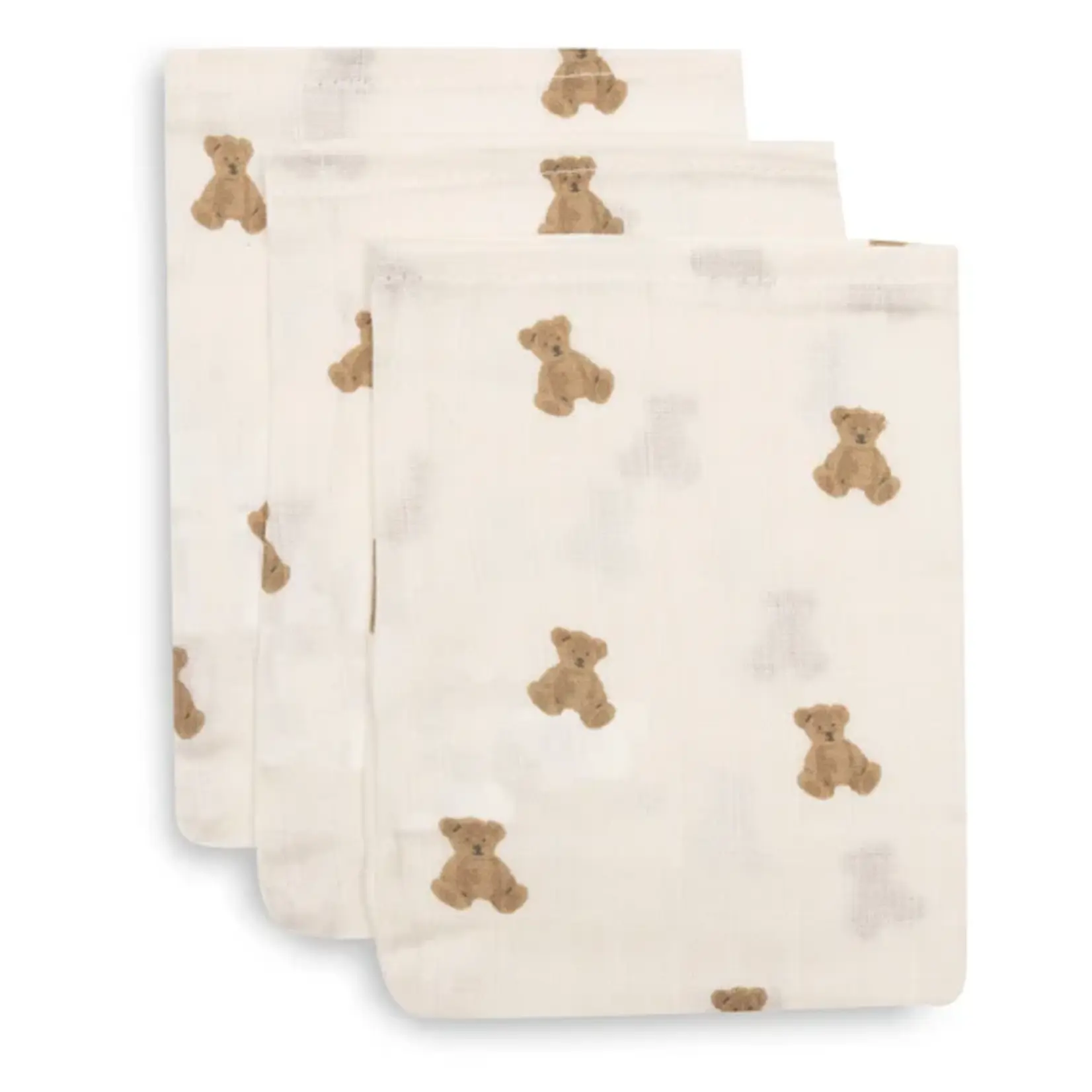 Jollein Washcloths hydrophilic teddy bear