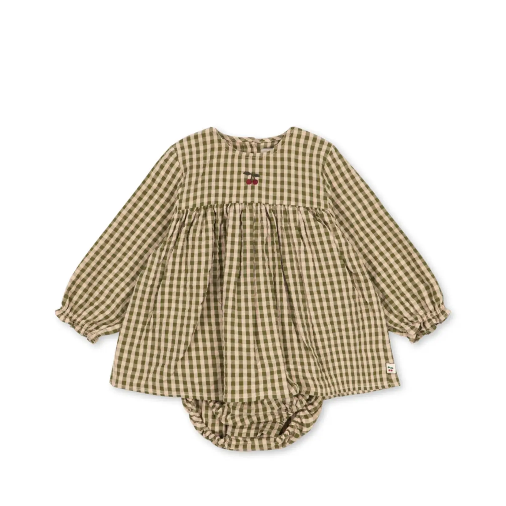 Konges Sløjd Kim romper | avocado check