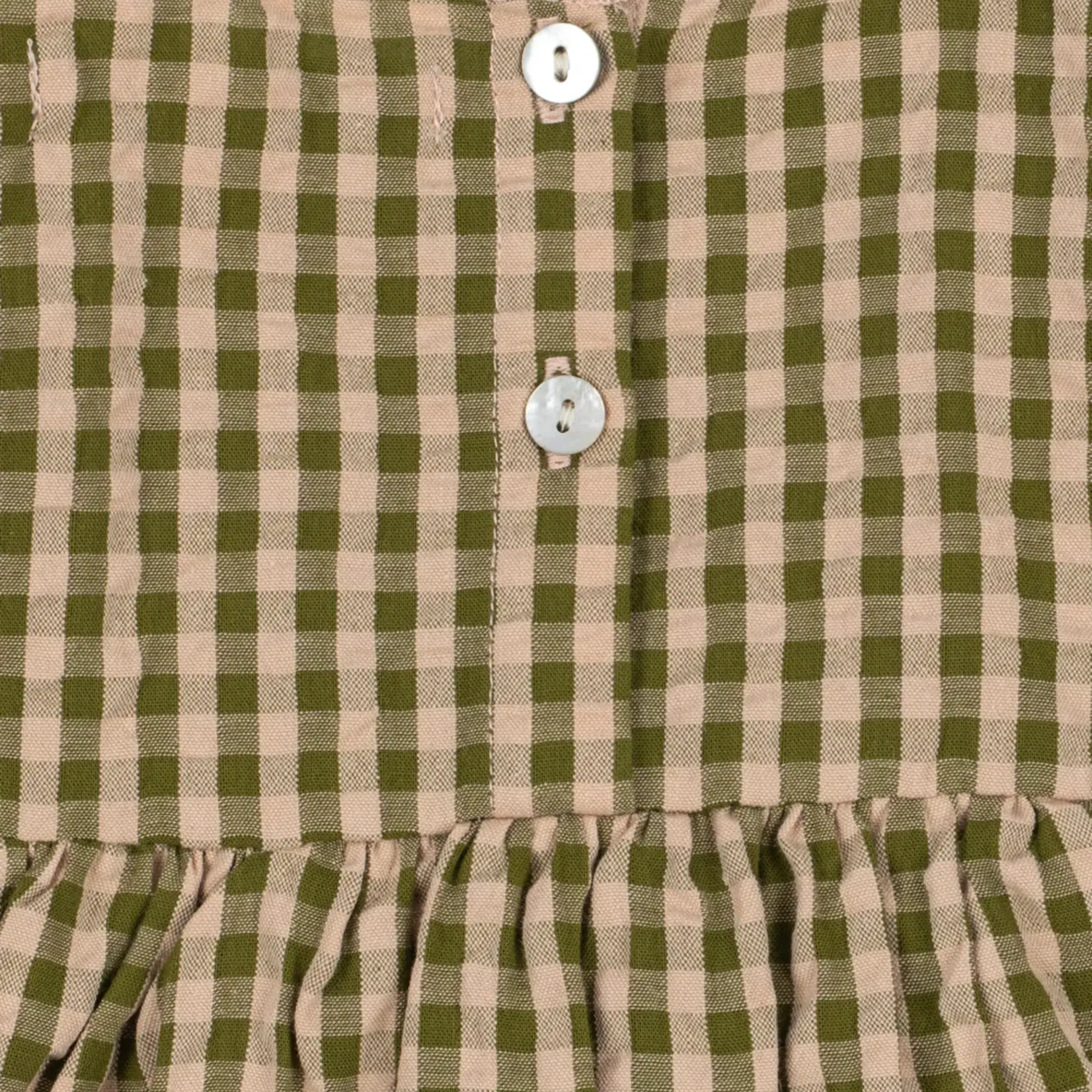 Konges Sløjd Kim romper | avocado check