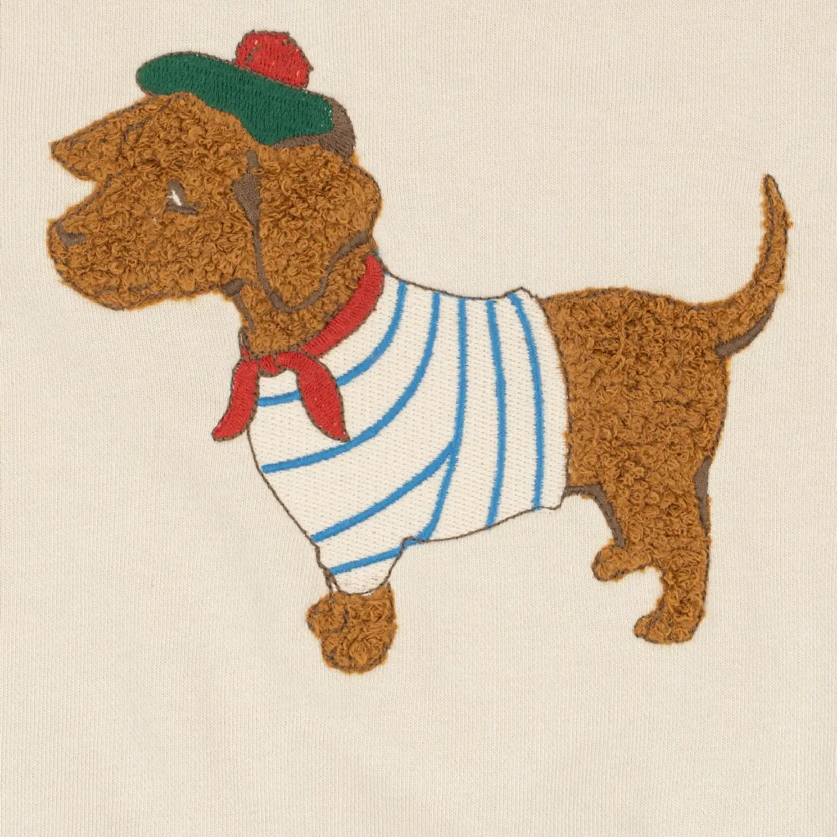 Konges Sløjd Spotty sweat shirt | dachshund
