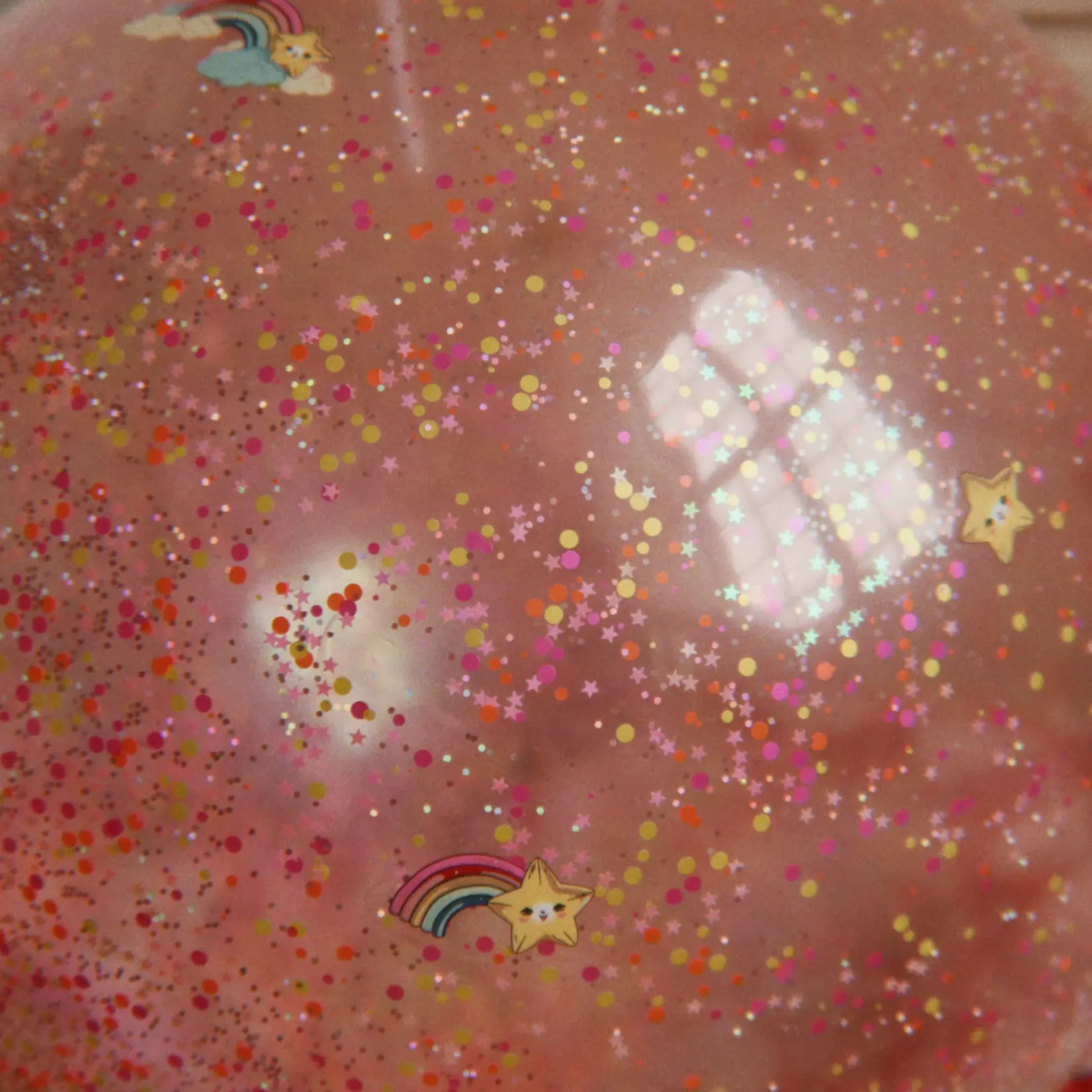Konges Sløjd Grote glitter springbal | meerdere prints