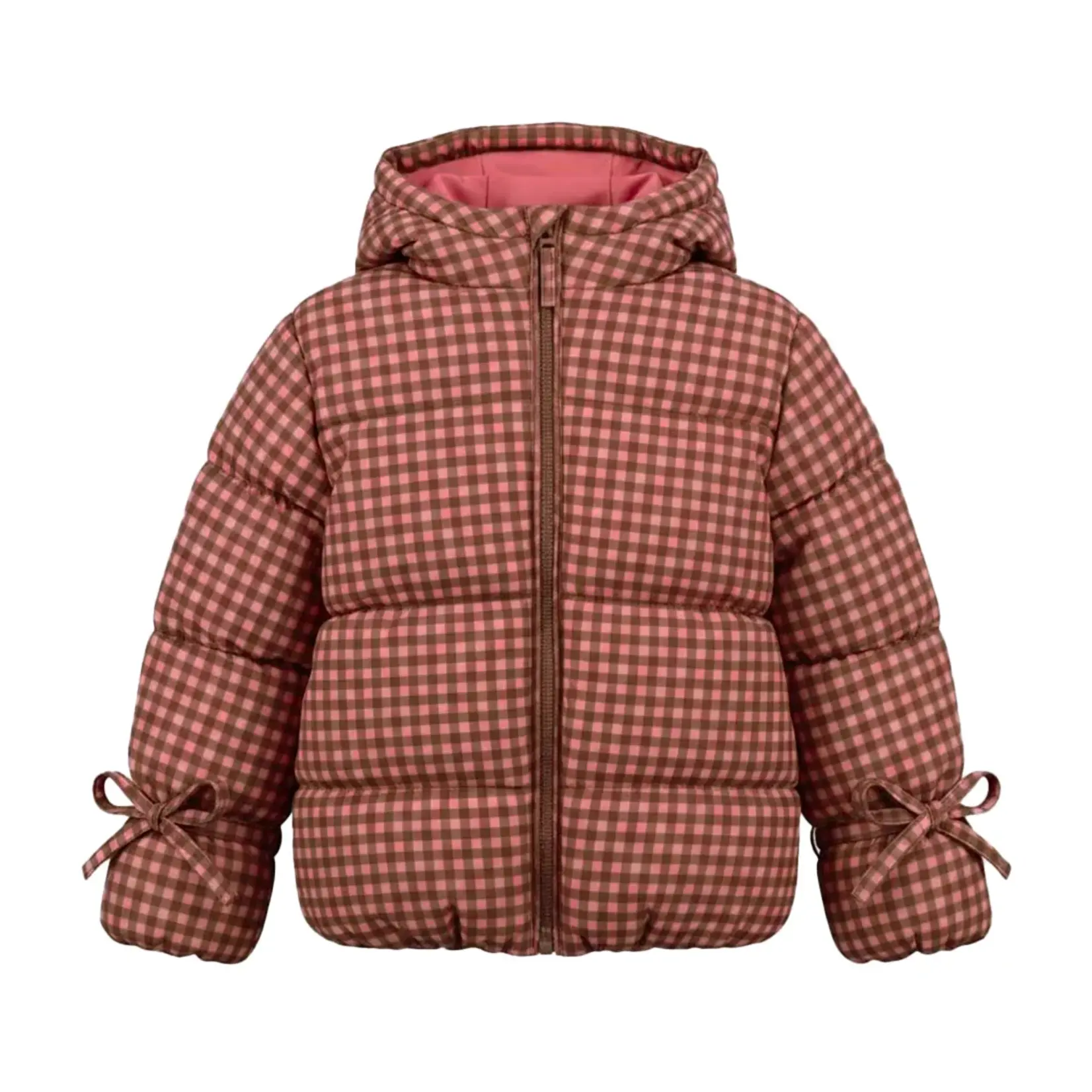 Your Wishes Winterjas check puffer coat