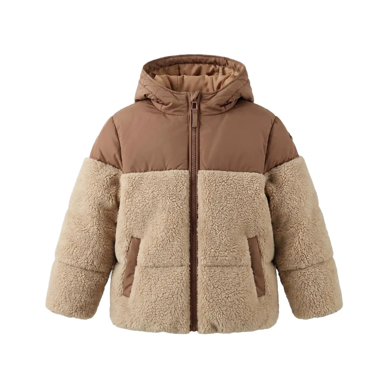 Your Wishes Teddy puffer coat