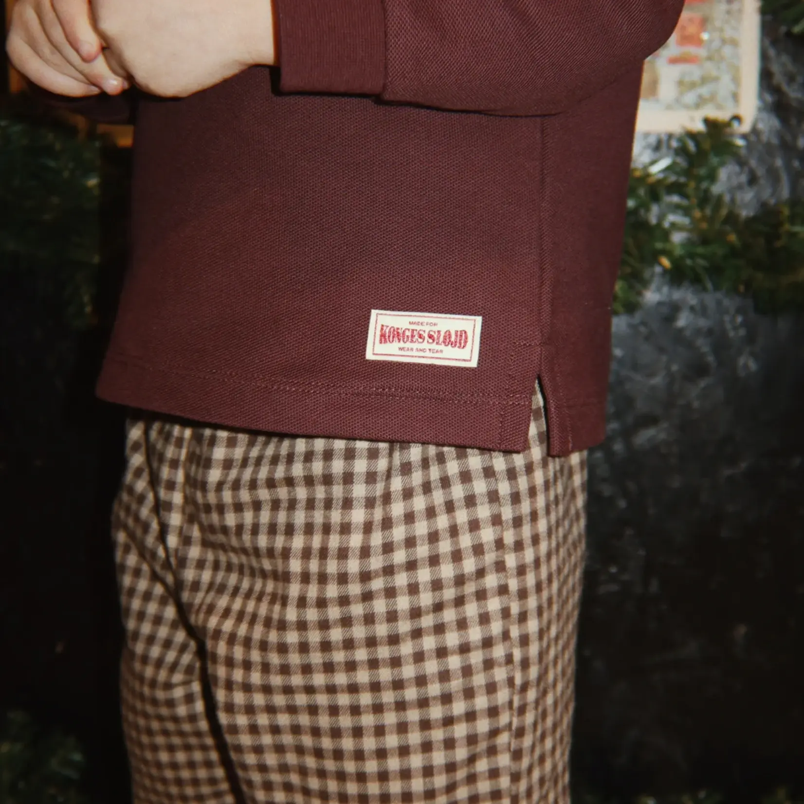 Konges Sløjd Foret pants gots | chocolate check