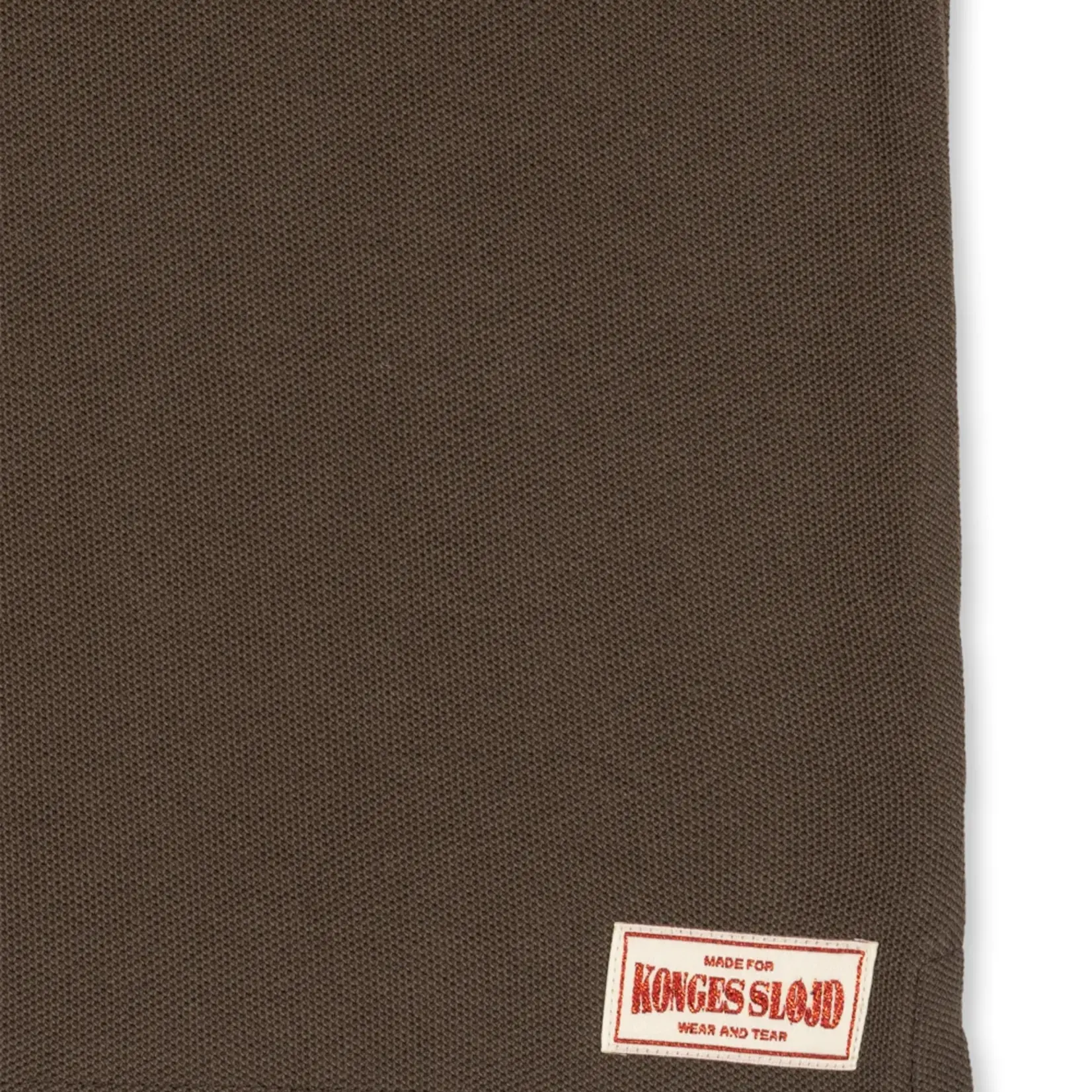 Konges Sløjd Florian longsleeve polo gots | slate black