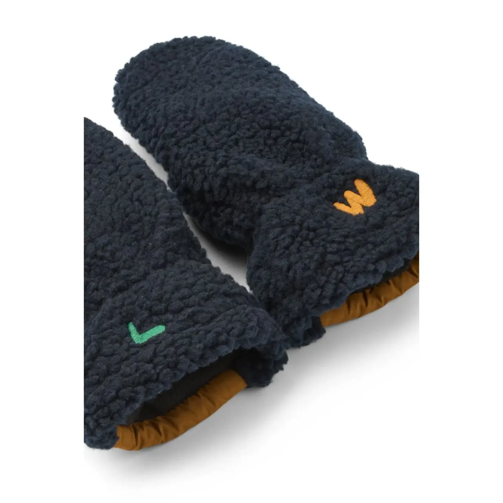 Liewood Grethe pile gloves | classic navy