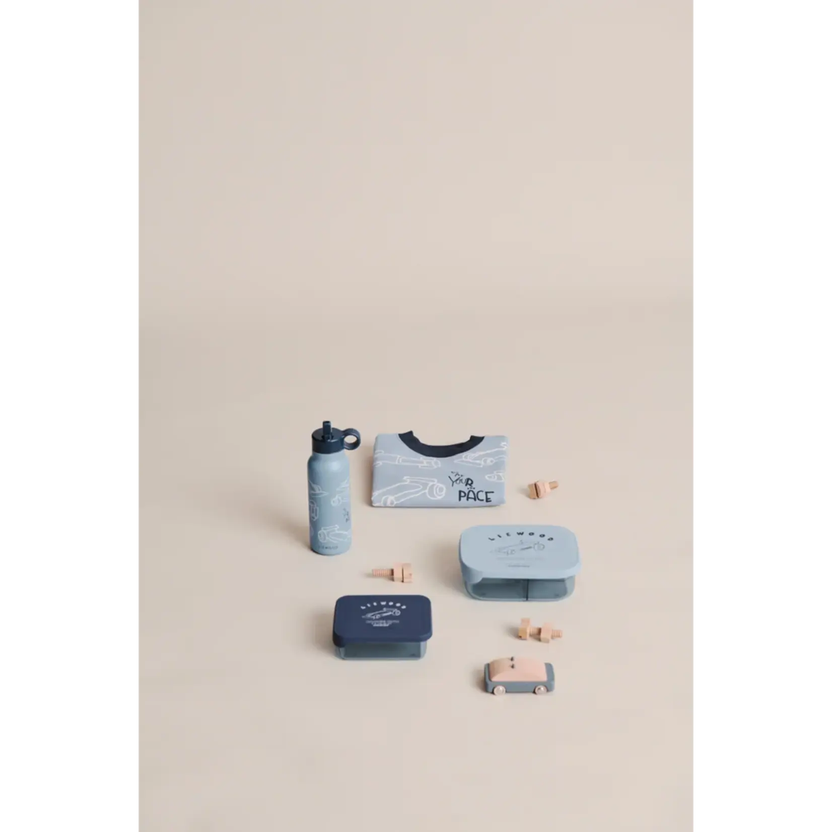 Liewood Arthur tritan lunchbox | race cars