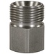M22x1,5 : 3/8" F Gegenippel Roestvrij staal M22x1,5 : 3/8" F Gegenippel Roestvrij staal