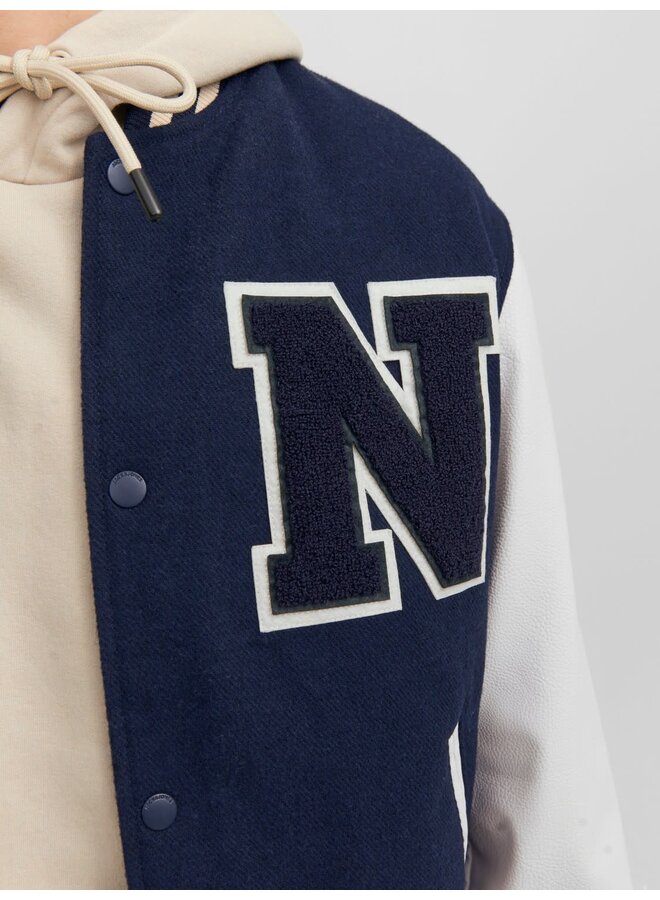 JORCOLLEGE WOOL BLEND BOMBER NOOS