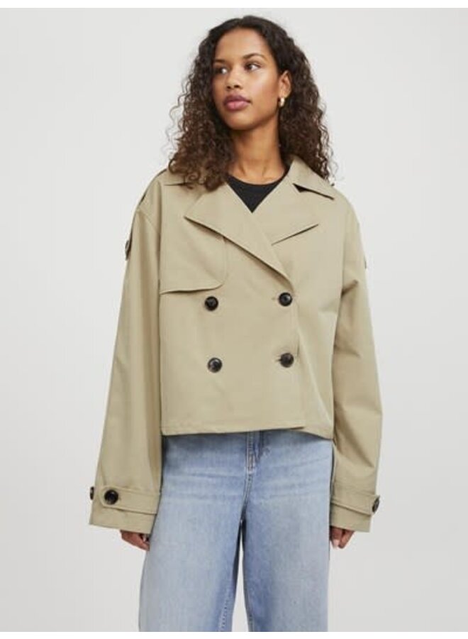 JXCARLIE SHORT TRENCHCOAT OTW SN