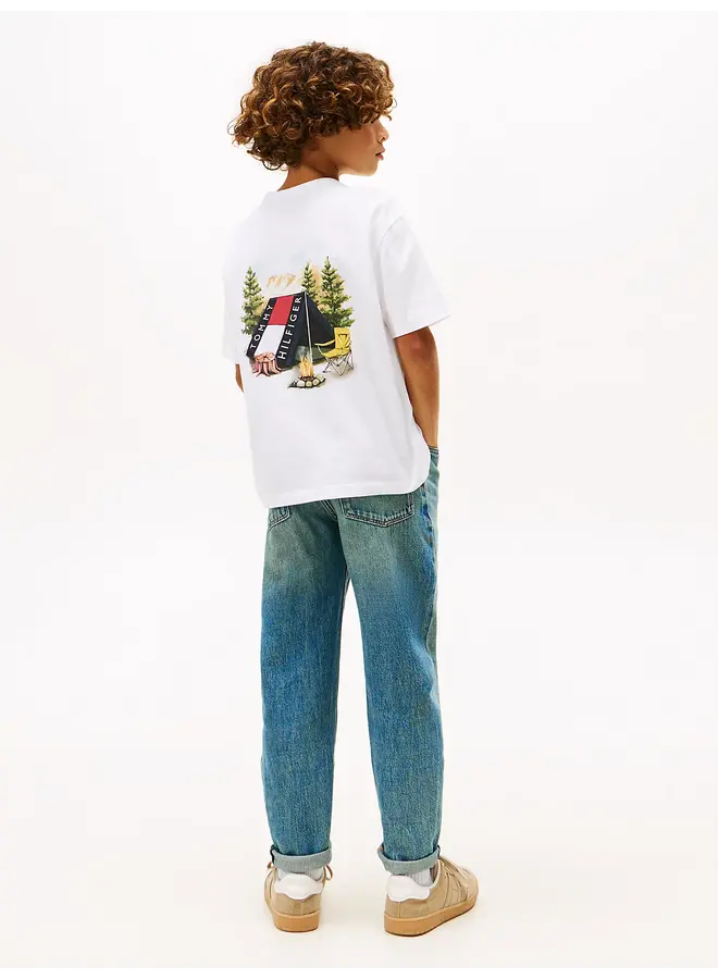 Tommy Hilfiger Kids Camp Print Tee KB0KB09938YBR