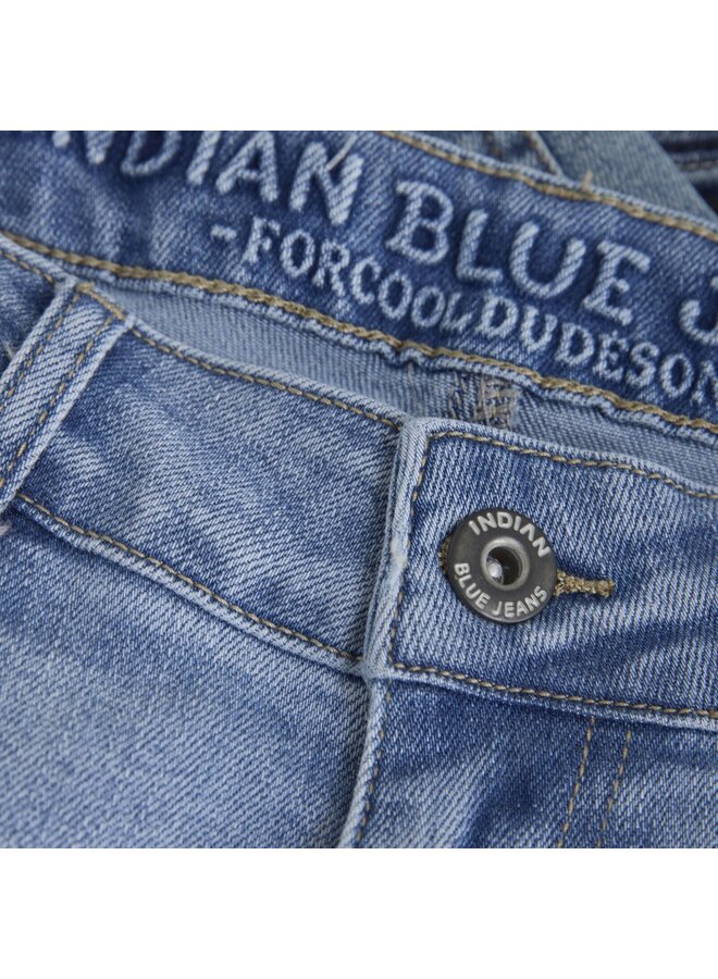 Indian Blue Jeans Wide Loose Used Jeans 2650