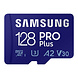 Samsung Pro Plus 128gb U3 V30 A2 Micro SDXC kaart Samsung Pro Plus 128gb U3 V30 A2 Micro SDXC kaart