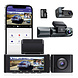AZDome M550 Pro 3CH 4K Wifi GPS 64gb dashcam AZDome M550 Pro 3CH 4K Wifi GPS 64gb dashcam