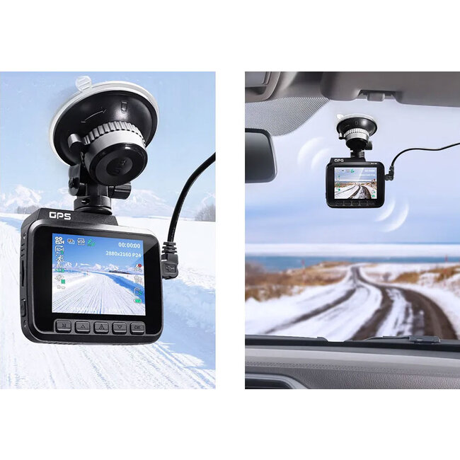 AZDome GS63H 4K 1CH Wifi GPS dashcam - AZDome.nl