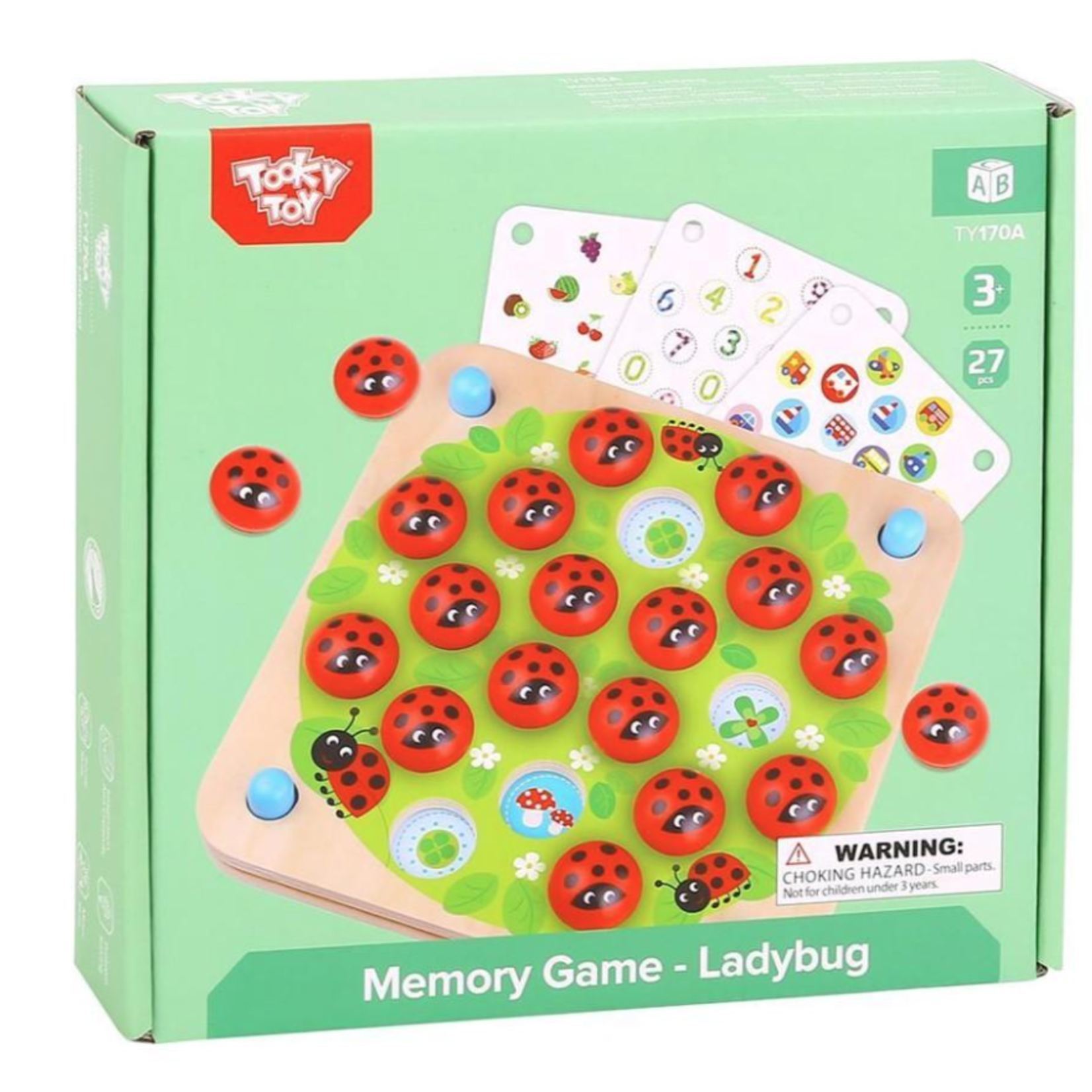 Tooky Toy Tooky Toy - Memory Game Ladybug