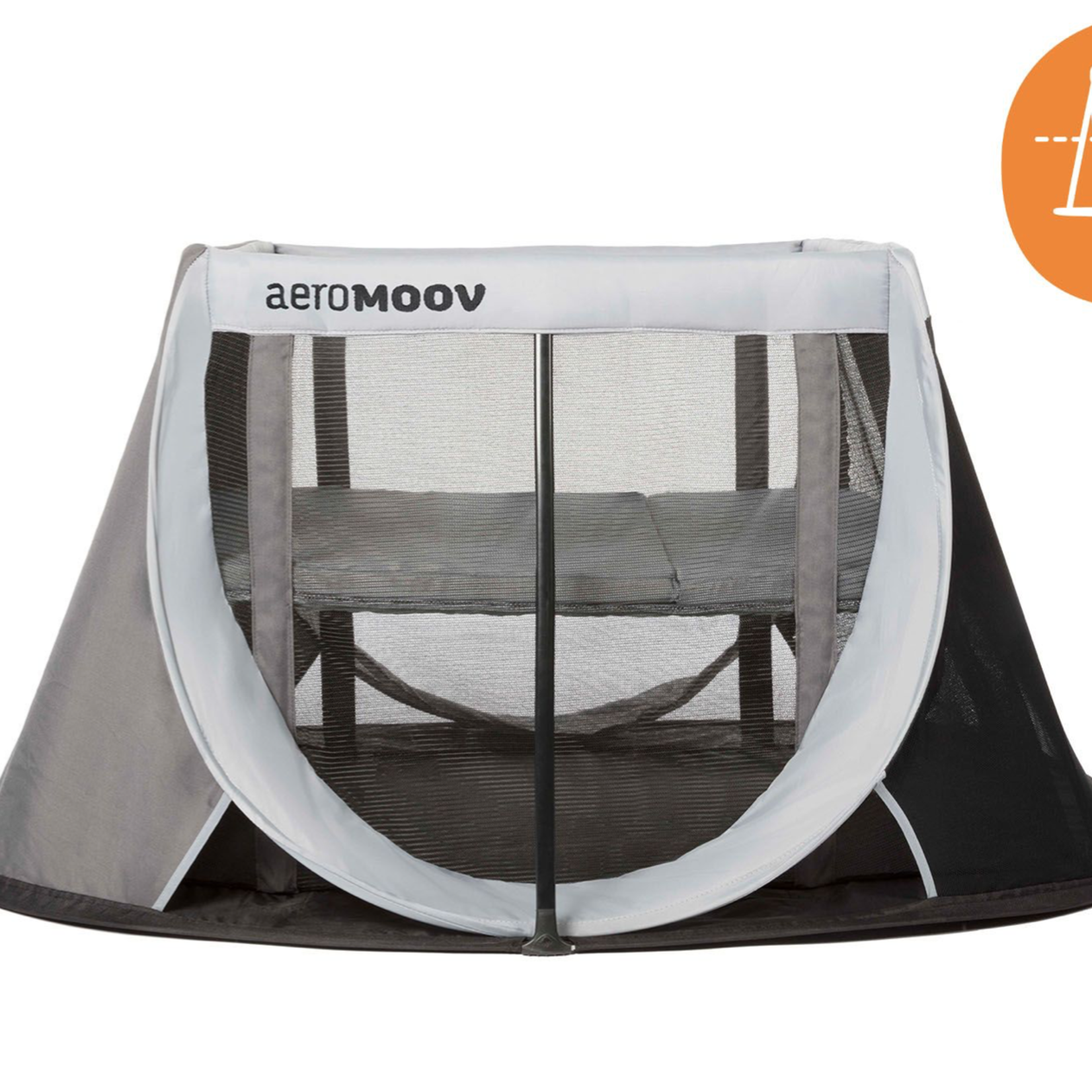 AeroMoov AeroMoov -  Instant travel cot Grey Rock