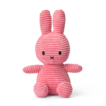 Nijntje - Miffy Nijntje - Miffy - Corduroy Bubblegum Pink - 23 cm