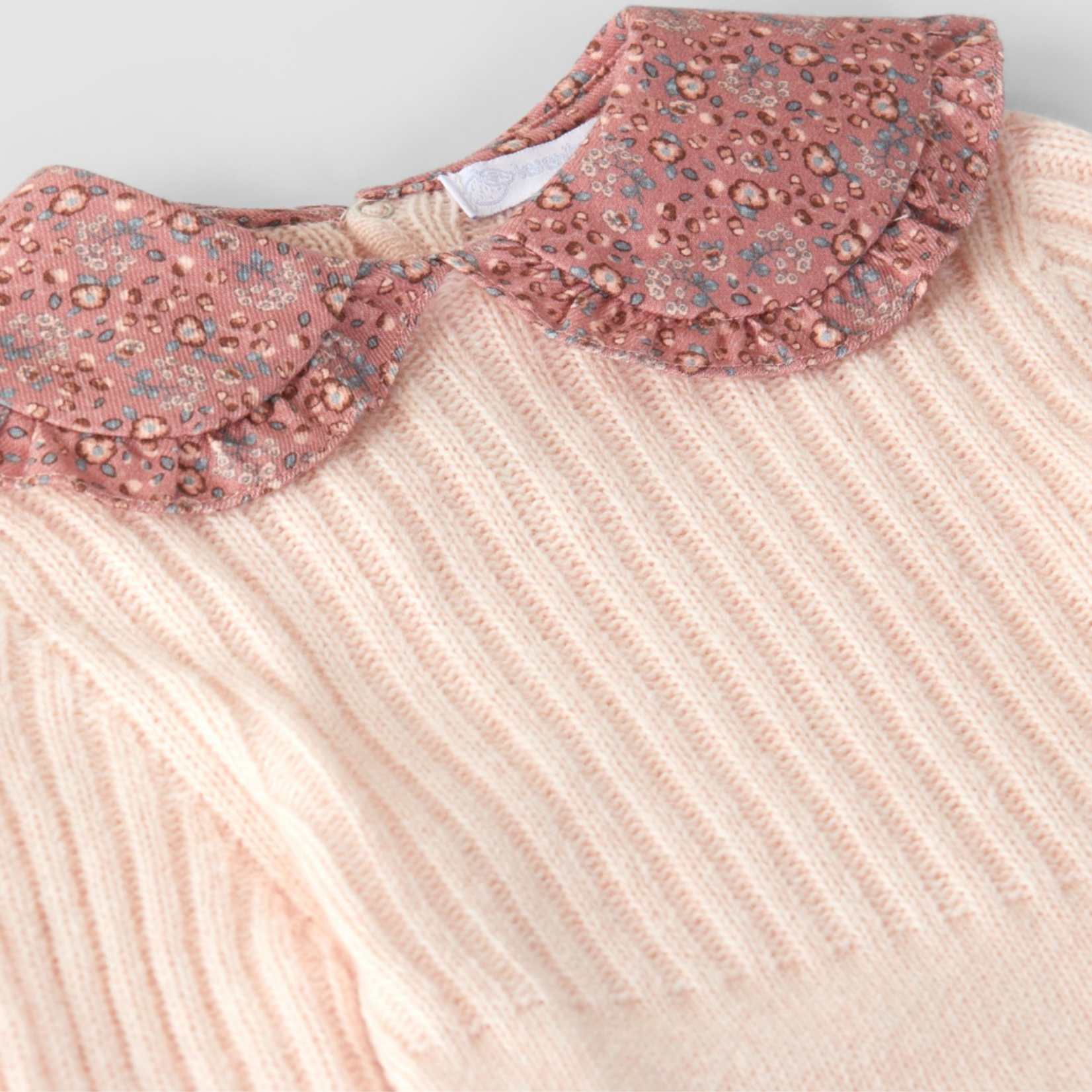 Laranjinha Laranjinha - Jurk knit oud roze