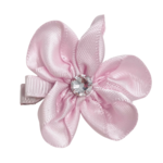 Prinsessefin Prinsessefin - Haarspeldje bloem met Swarovski diamant, Angelica Icy Pink