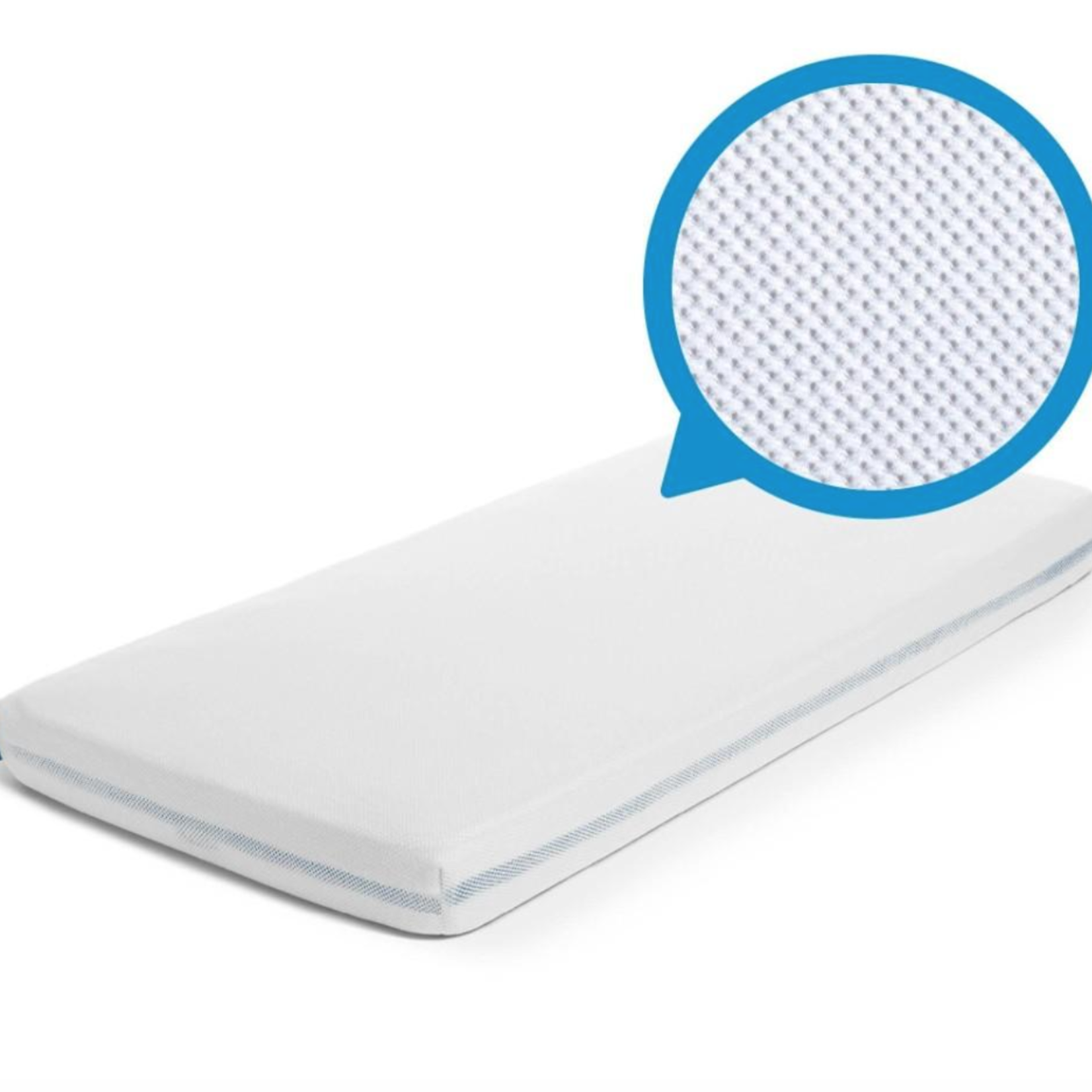 AeroSleep AeroSleep - Sleep Safe Fitted Sheet White 80x50