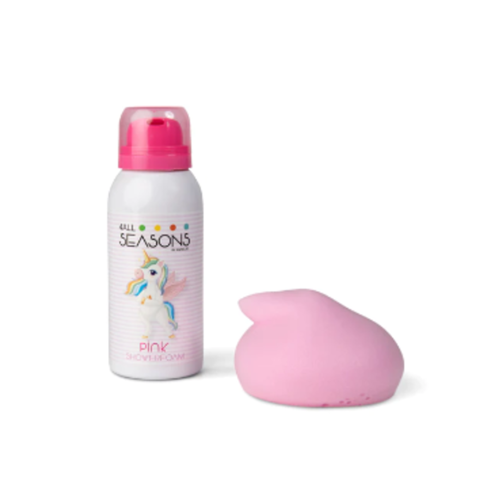 4All Seasons 4All Seasons - Shower Foam Pink Unicorn 100ml