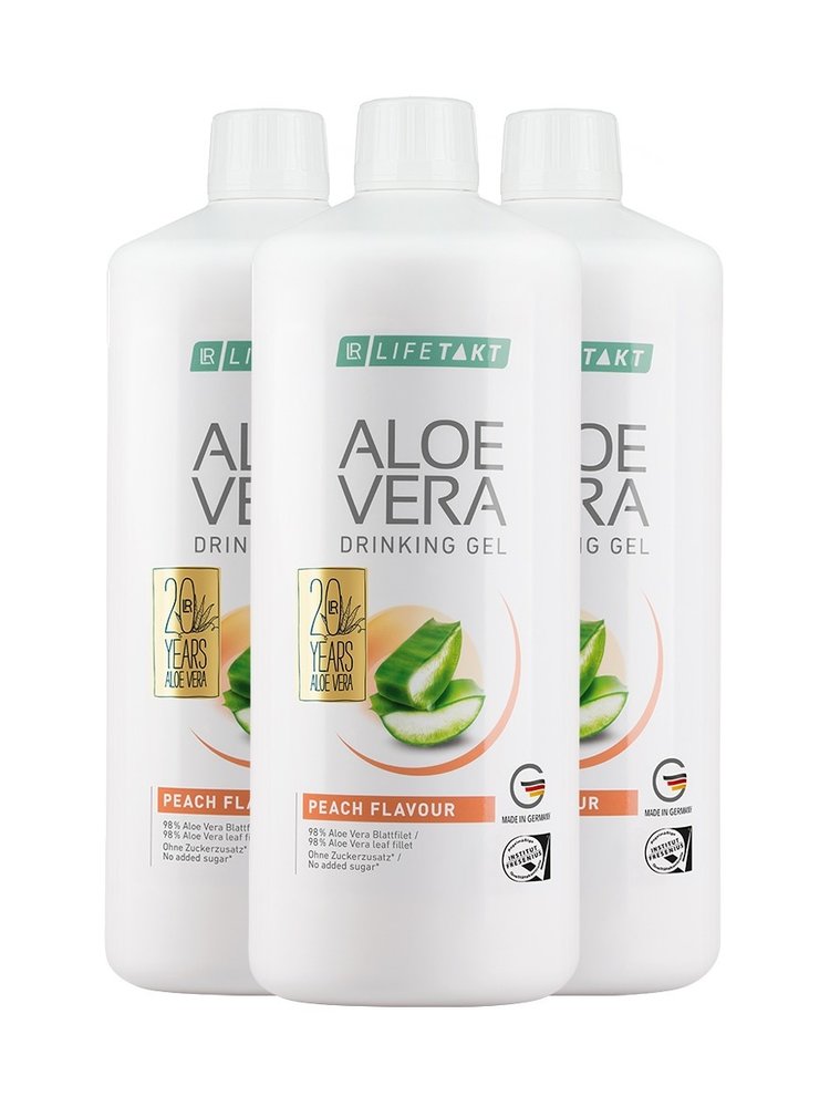 LR Health and Beauty Aloe Vera Drinking Gel perzik