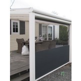 Windvaste screen met folie