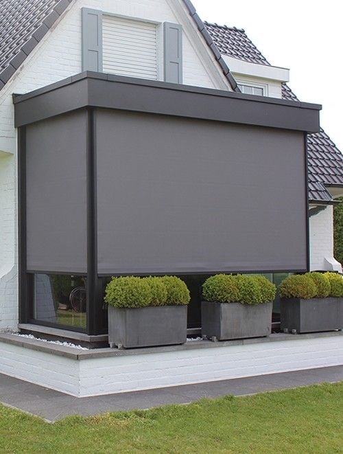 Windvaste inbouwscreen