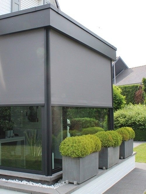 Windvaste inbouwscreen