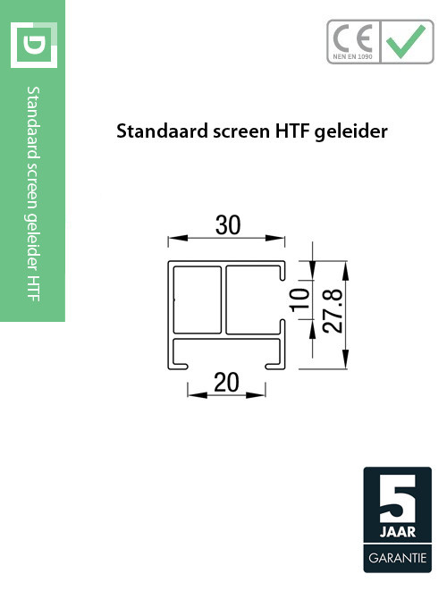 Solar standaard screen