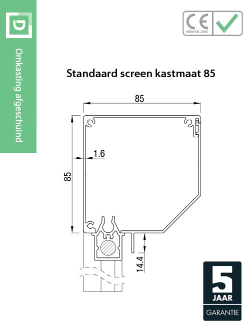 Solar standaard screen