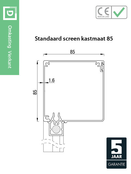 Solar standaard screen
