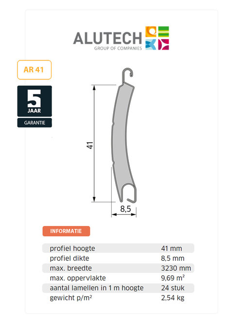 Alutech Somfy Rolluik